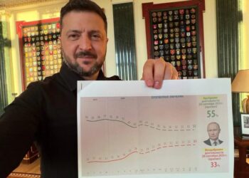 Зеленський показав звіти, які потрапляють путіну на стіл