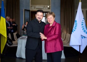 Зеленський та голова МВФ Георгієва обговорили подальшу підтримку України
