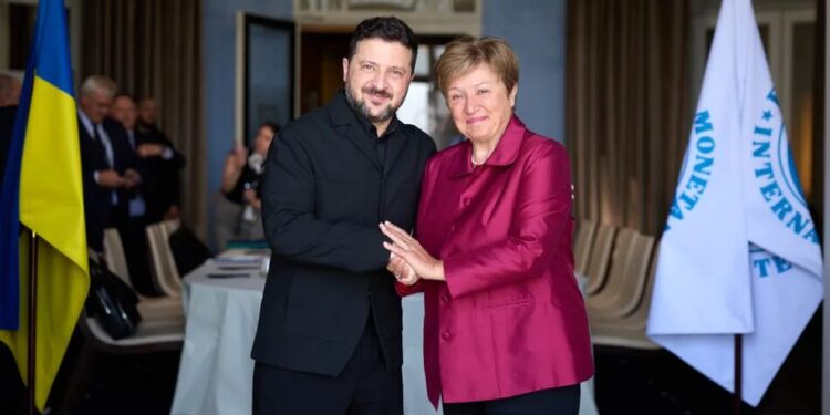 Зеленський та голова МВФ Георгієва обговорили подальшу підтримку України