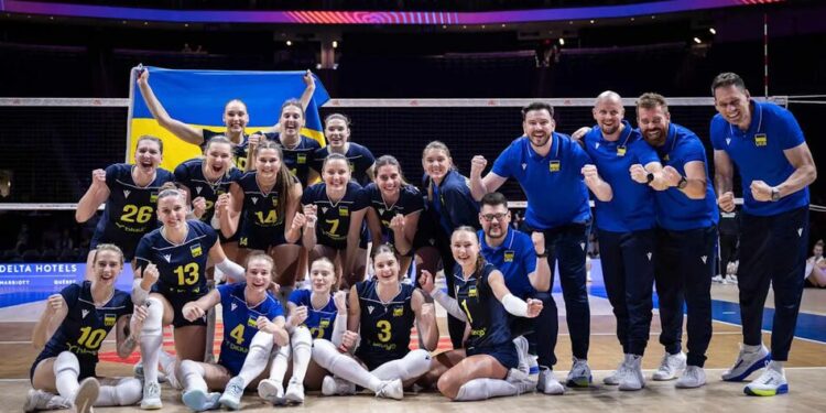 Жіноча збірна України з волейболу здобула першу в історії перемогу у Лізі націй