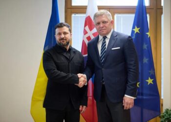 Зеленський зустрівся із прем'єром Словаччини Фіцо і запросив його в Україну