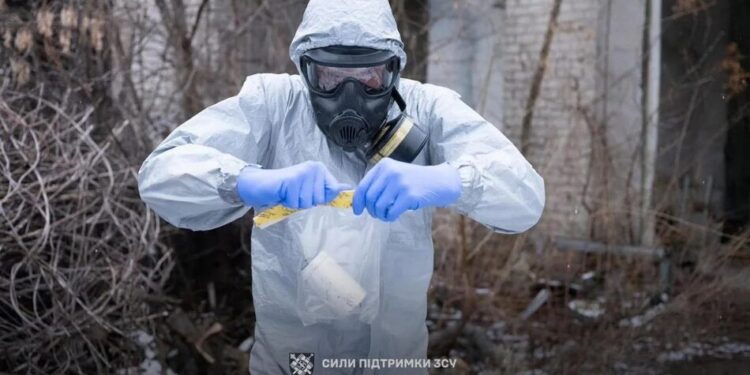 рф від початку війни понад 13,5 тисяч разів застосовувала хімречовини проти Сил оборони України – Генштаб