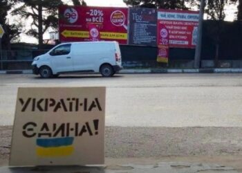 Українці в Донецьку та Сімферополі вийшли на акцію підтримки в День Конституції