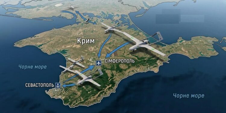У Криму масована атака на Сімферополь і Севастополь, повідомляють про удари по Таврійській ТЕС