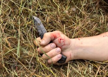 У Запоріжжі під час обшуку чоловік з ножем накинувся на поліцейських: троє правоохоронців поранені, нападника застрелили