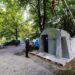 Естонія встановила перше модульне укриття за українським дизайном