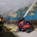 У Дніпрі з роботами загасили пожежу на 10 тисячах квадратів після атаки рф