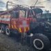 На Сумщині росіяни кілька разів обстрілювали рятувальників ДСНС