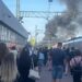 У російському петербурзі пожежа біля заводу "Арсенал", в ангарі із хімреагентами, попередньо, стався вибух