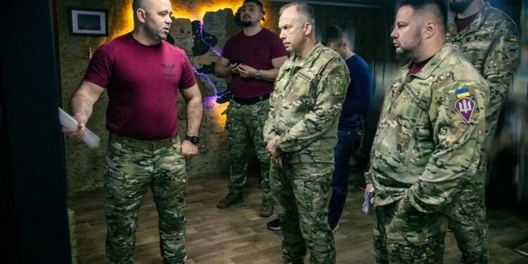 Сирський відвідав десантників на Олександрівському напрямку та скоригував плани військових