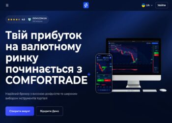Компанія «COMFORTRADE» пропонує трейдерам нову брокерську платформу