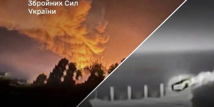У Генштабі заявили про ураження танкера із російською нафтою та понтонної переправи на Донеччині