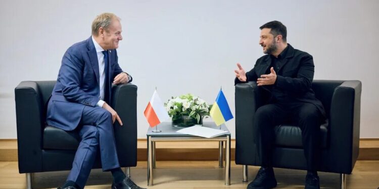 Туск і Зеленський зустрілися у Любліні
