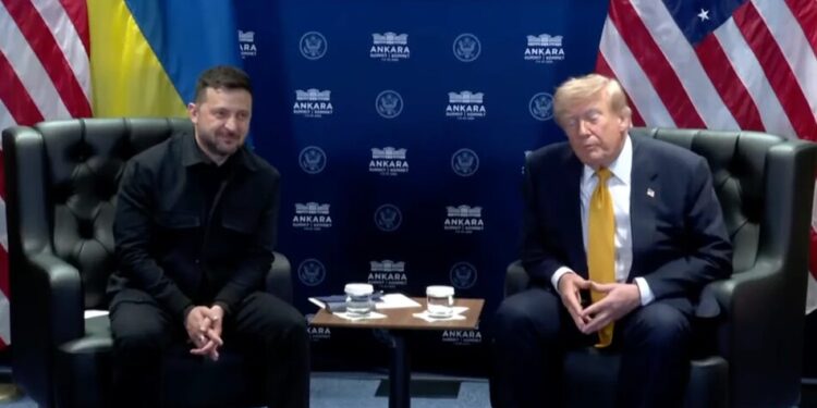 Зеленський і Трамп розпочали зустріч на полях саміту в Туреччині