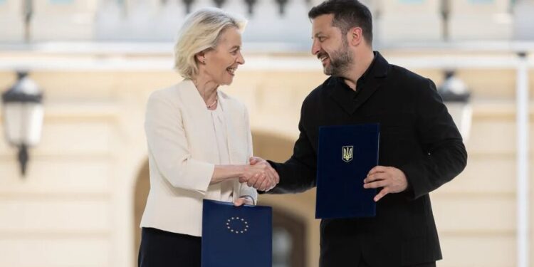 Україна та ЄС зробили перший крок до Drone Deal – Зеленський та фон дер Ляєн підписали лист про наміри