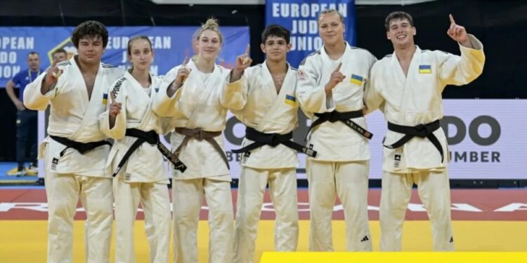Шість медалей здобули українські дзюдоїсти на чемпіонаті Європи серед кадетів