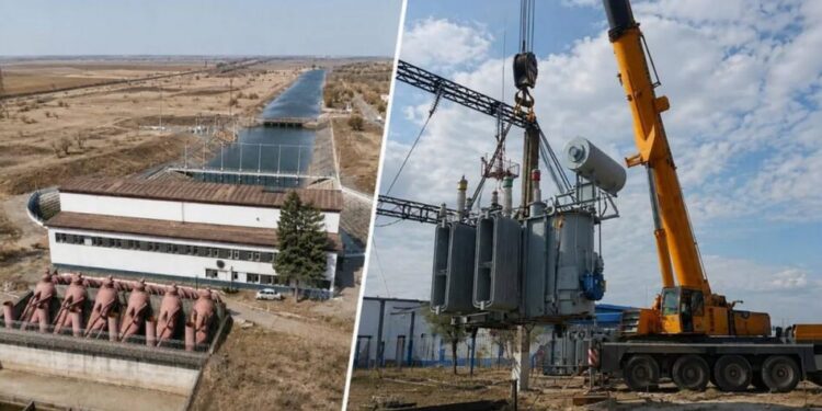 Окупанти демонтують трансформатори із насосних станцій Північнокримського каналу – "АТЕШ"