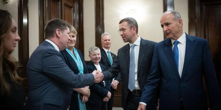 Корецький зустрівся з прем'єром Ірландії та обговорив відбудову України