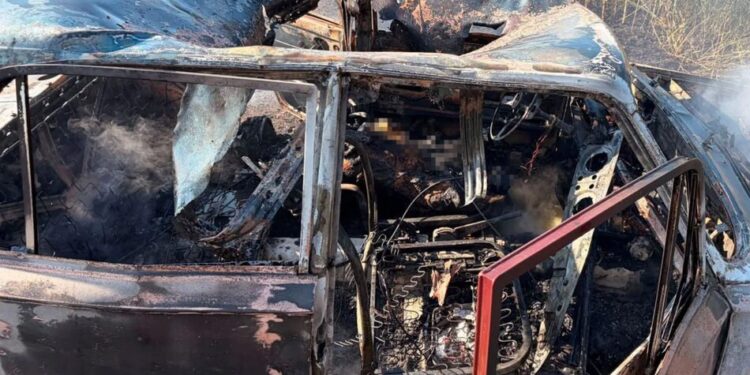 Російський дрон вдарив по автівці на захід від Краматорська: двоє загиблих, двоє поранених