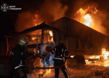 У Сумах через атаку рф дронами загинули троє водіїв "Нової пошти"