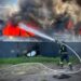 На Чернігівщині ліквідували пожежі після атаки російських безпілотників – ДСНС