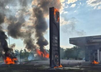 На Дніпровщині під атаку рф знову опинилася АЗС – є загиблий і поранені