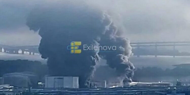 У Санкт-Петербурзі атаковано нафтовий термінал