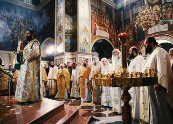 У Києво-Печерській лаврі відбулася літургія з нагоди 975-річчя заснування святині