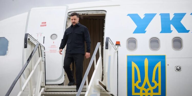 Зеленський прибув в Ірландію