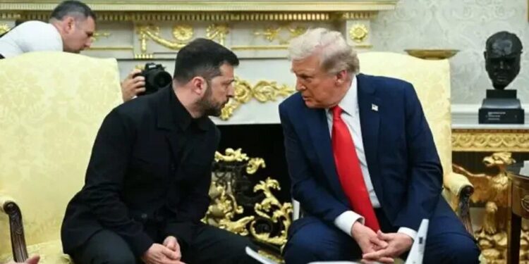 У Білому домі заявили, що Трамп на зустрічі із Зеленським обговорить мирний процес між Україною та рф