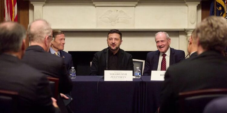 "Точно крок до миру": Зеленський подякував сенаторам США за підтримку санкцій проти росії