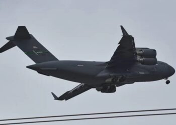 Boeing C-17 ВПС США вилетів з московського “Внуково” до Риги