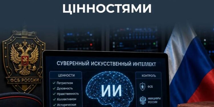 У росії створюють "суверенний" ШІ з перевіркою на "традиційні цінності" – ЦПД