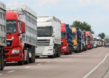 Черг із тисяч вантажівок на кордоні немає: у ДПСУ пояснили, що насправді показує система “єЧерга”