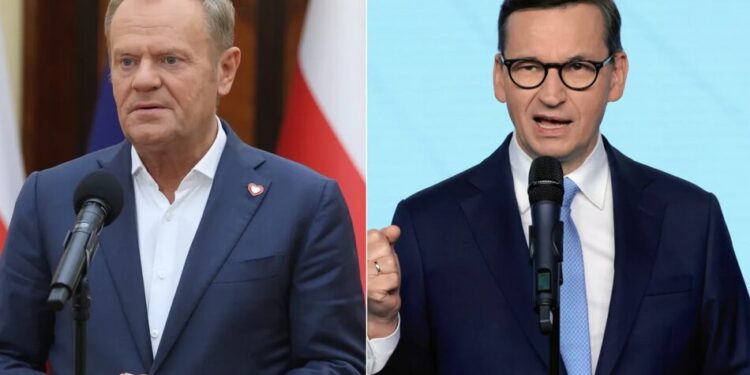 "Він з’їхав з глузду": Туск назвав божевільною ідею Моравецького про референдум щодо Шенгену