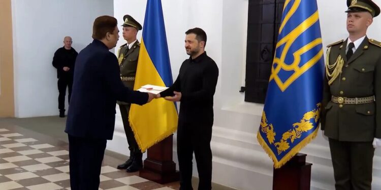 Нові посли Болгарії, Естонії, Індії та Німеччини офіційно розпочали роботу в Україні