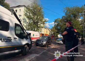 У результаті ворожої атаки на Житомир загинули двоє поліцейських, щонайменше 20 людей отримали поранення