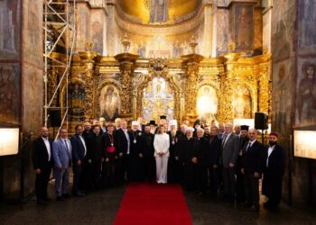 У День Незалежності в Софійському соборі відбулася молитва за закінчення війни й за мир в Україні