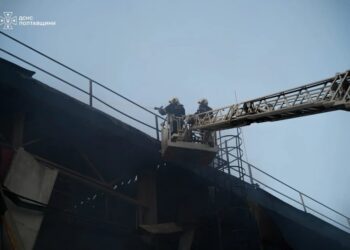 рф вранці атакувала критичну інфраструктуру на Полтавщині, повторно – логістичний термінал
