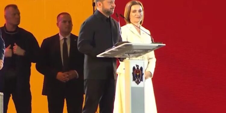 Зеленський у Кишиневі заявив, що росія програє, а Україна та Молдова будуть частиною Європи
