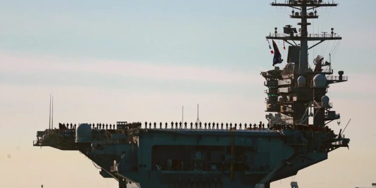 США направляють авіаносець USS George Washington на Близький Схід після проблем з Abraham Lincoln