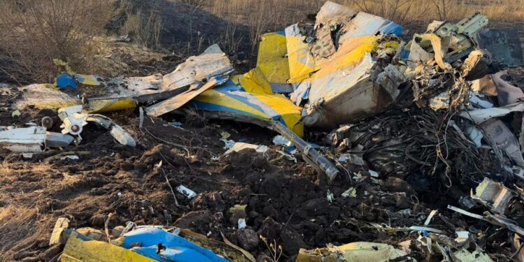 ДБР розслідує падіння МіГ-29 на Одещині – показало фото
