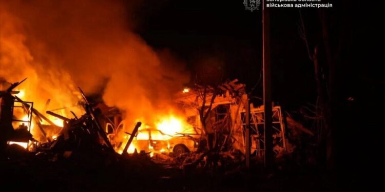 Після атаки росіян по Запоріжжю загинули п'ятеро людей, ще 20 поранені