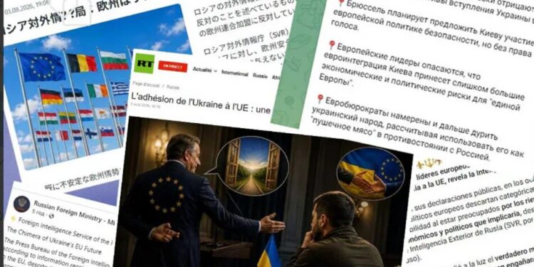 росія запустила нову хвилю пропаганди проти вступу України до ЄС