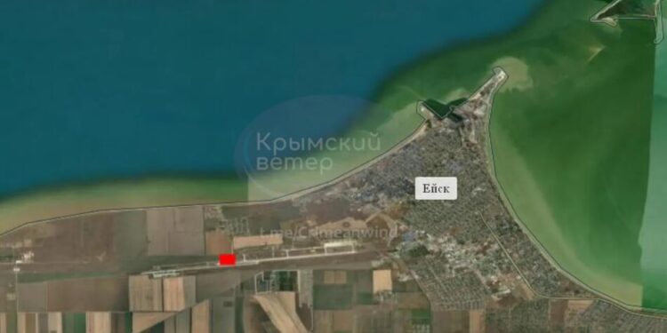 У російському єйську атакували військовий аеродром, повідомляють про пожежу та повторну детонацію