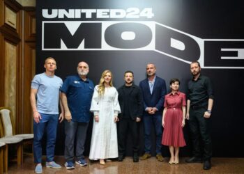 Шрайбер, Винник та Зінченко – Зеленський зустрівся з амбасадорами United24, які прибули в Україну напередодні Дня Незалежності