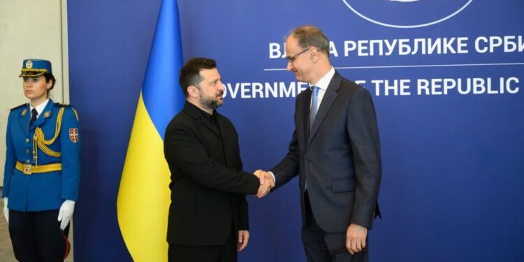 Зеленський та прем'єр Сербії обговорили спільні економічні та логістичні проєкти