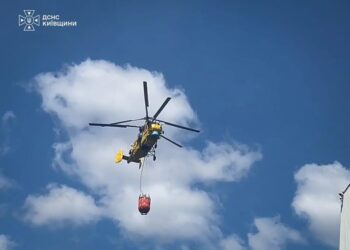 На Київщині з авіацією продовжують ліквідовувати наслідки удару рф по логістичних об'єктах