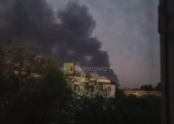 У самарській області рф після атаки БПЛА загорівся Новокуйбишевський НПЗ