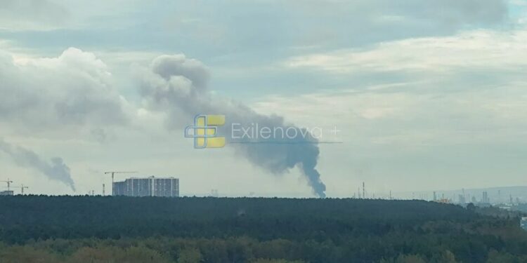 У рф фіксують атаку на один із найбільших російських НПЗ у пермі